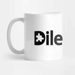 Dilemma artistic design Mug